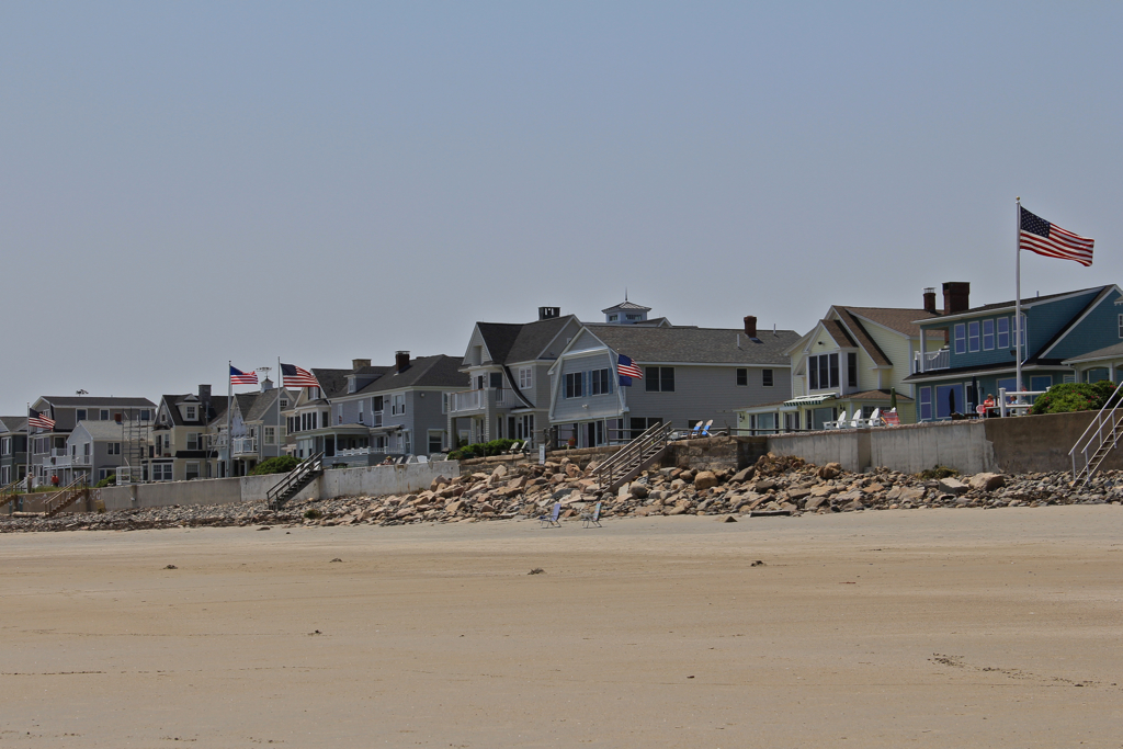 Flags to remember and beach to celebrate... Happy Memorial Day!