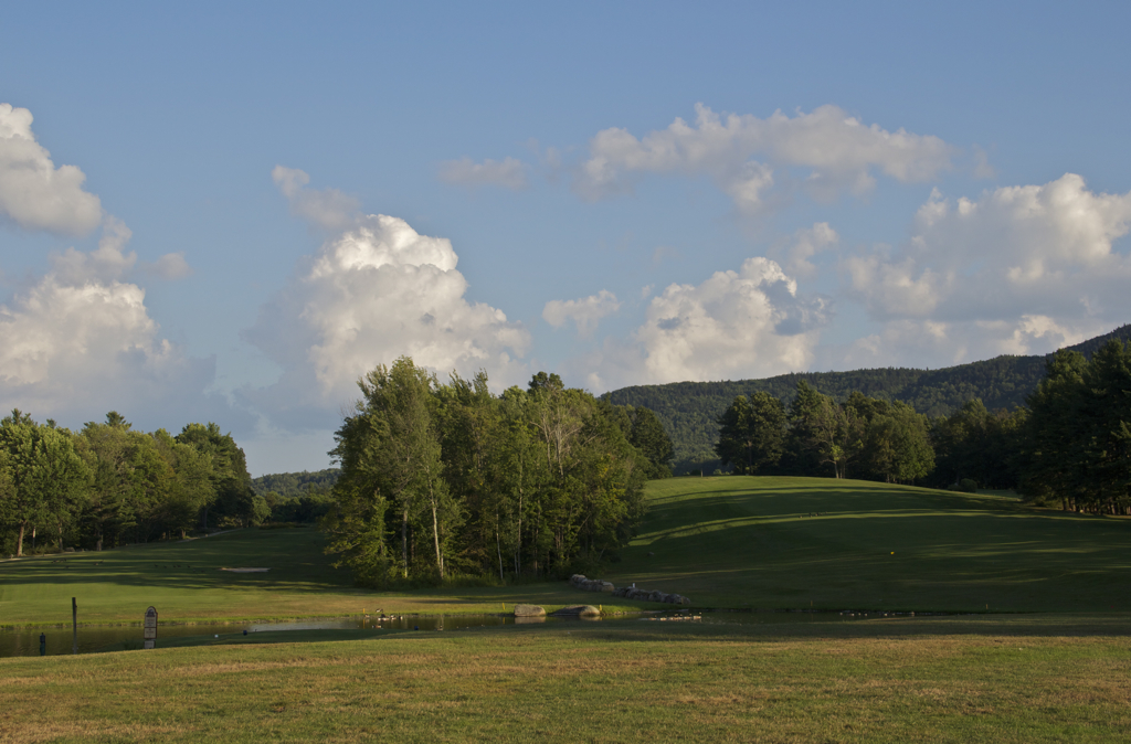 Nice night at the golf course