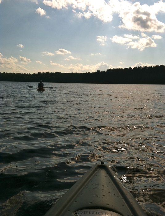 Had Scobie Pond pretty much to ourselves this afternoon