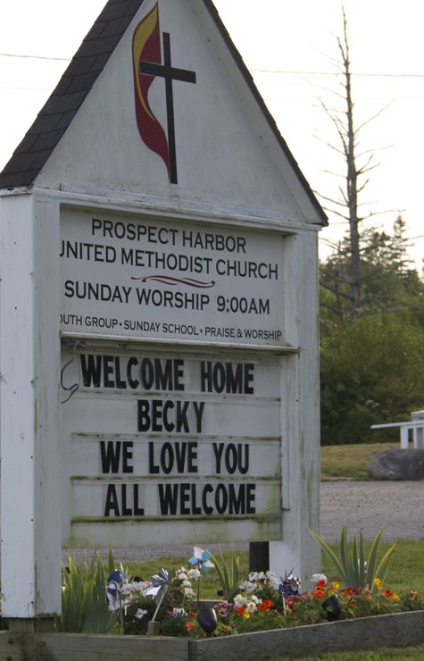 I wonder if they'll have the same welcome sign for me this year.  Ok, maybe it wasn't for me exactly, but still, I felt welcome :)