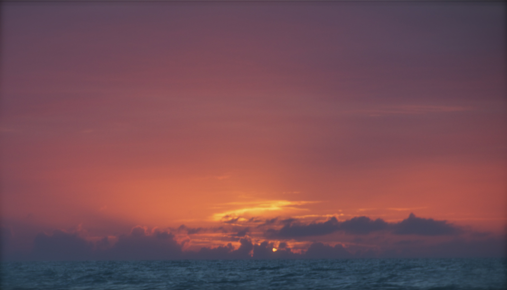 Key West sunset... pesky clouds lined up along the horizon every night we were there but we did get to see some good color :)