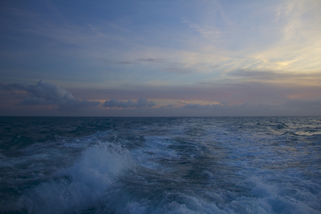 Sunset on a boat :)  