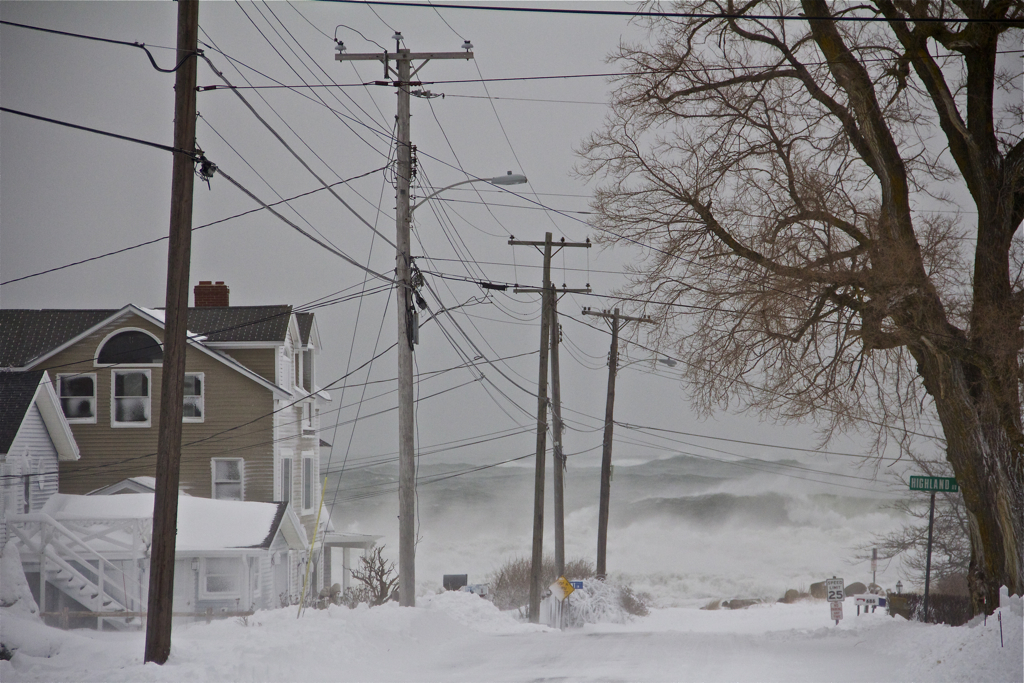 Awe inspriring waves this morning...  