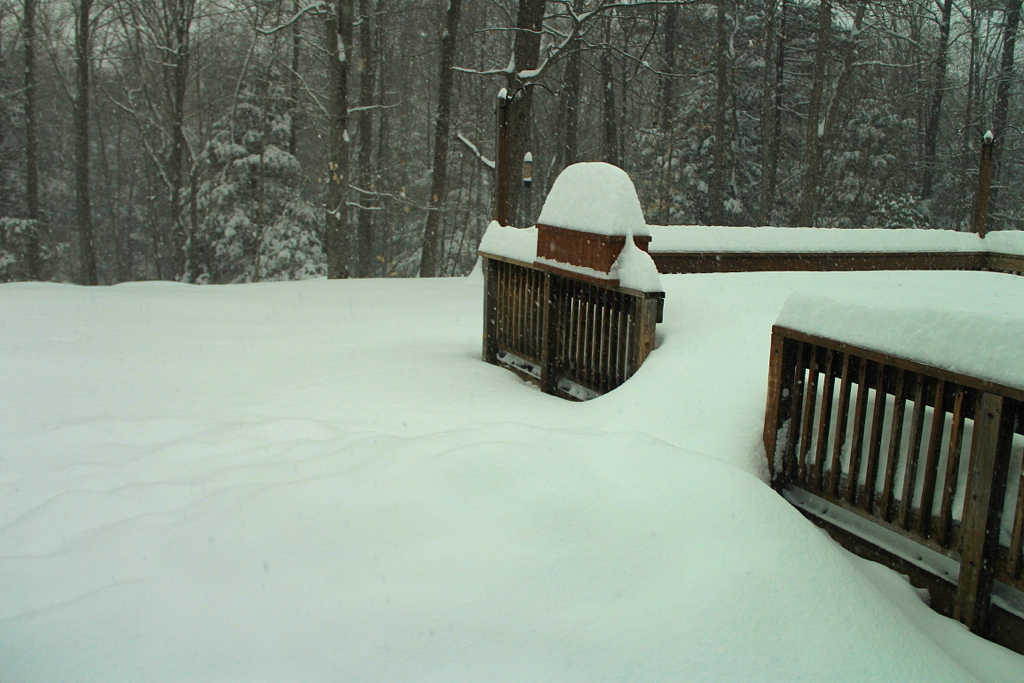 Might be time to shovel the deck...