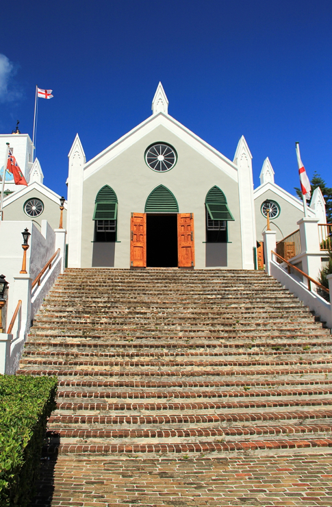 St. Peter's Church in Saint Georges, Bermuda